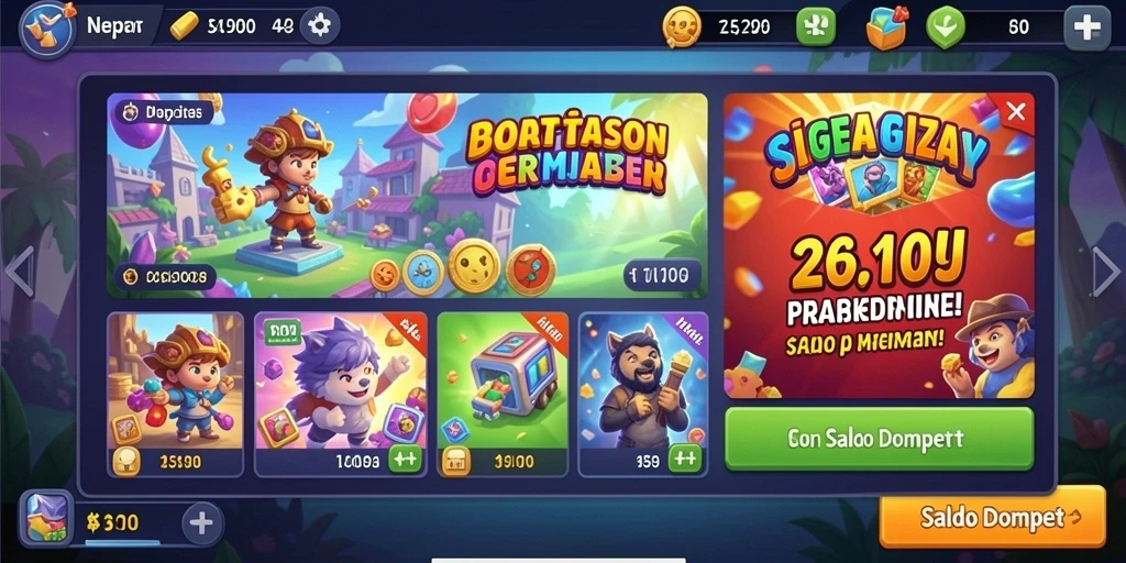 Fitur bonus harian yang menguntungkan pemain.