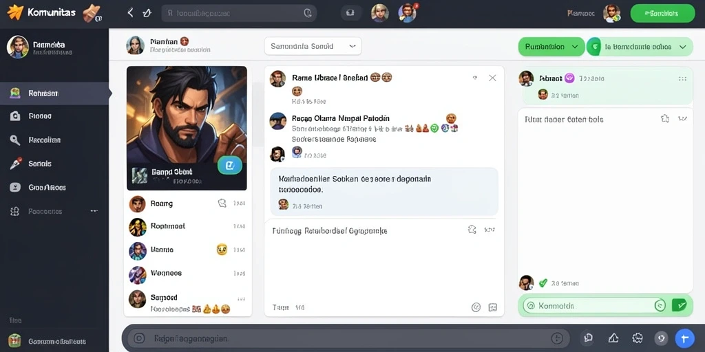 Mode multiplayer yang menantang dengan pemain lain.
