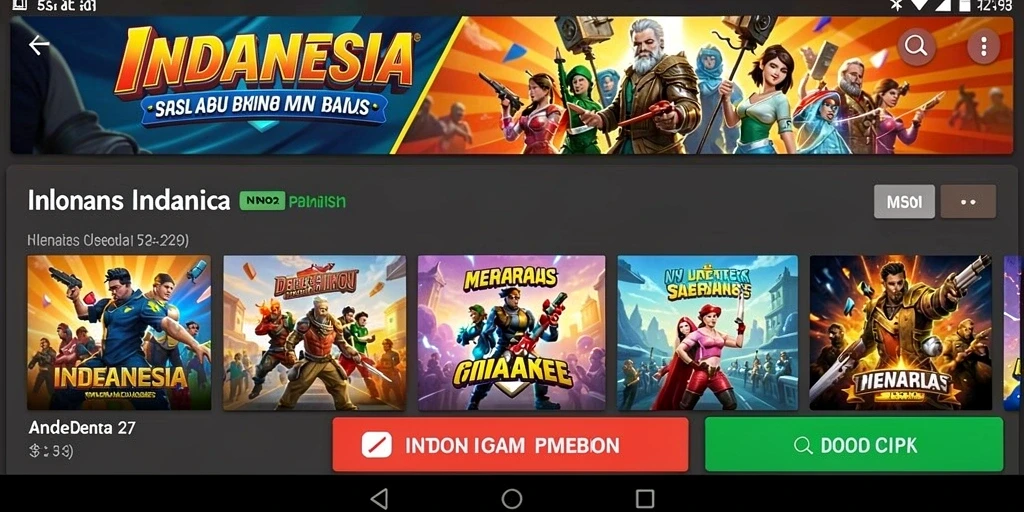 Level-level menarik yang menantang dan penuh warna.