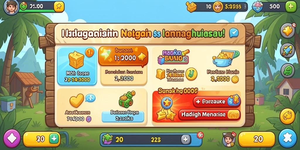Level baru yang menantang untuk dijelajahi.
