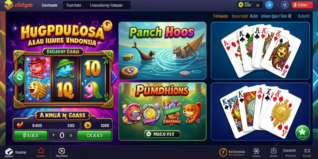 Fitur bonus menarik yang membuat bermain semakin seru.