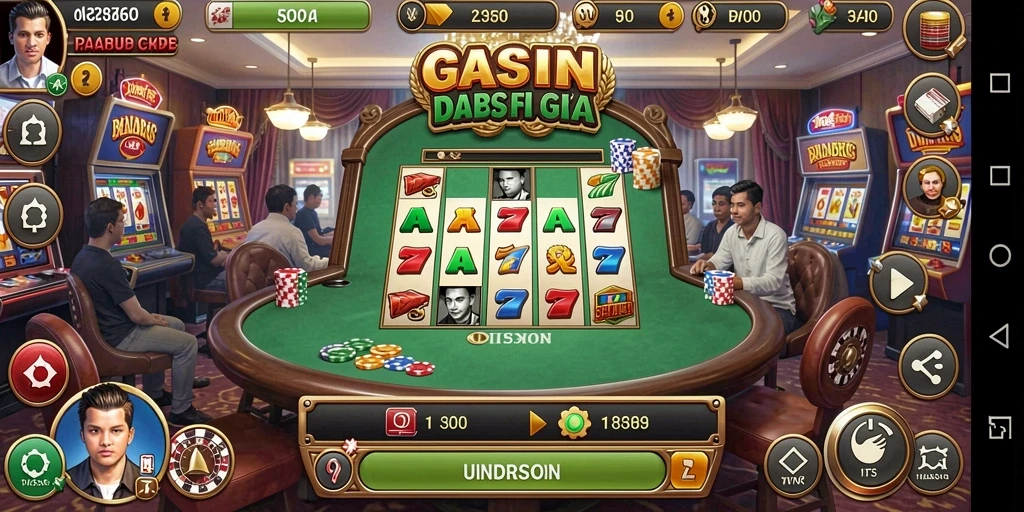 Screenshot menunjukkan menu kustomisasi karakter yang menarik.